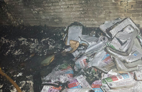 Incendio-consume-material-electoral-en-la-UAGRM