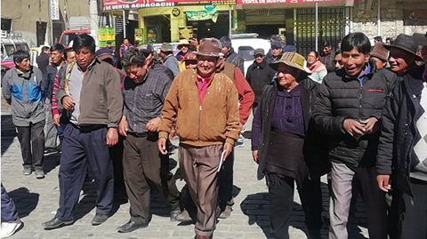 Quispe-fue-a-Achacachi,-pero-no-hubo-rival-para-el-duelo