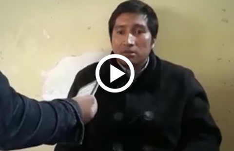 Detienen-a-activista-por-llevar-la-bandera-del-21F-a-Zapatero