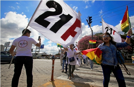 Gritos del 21F se oirán en las 9 regiones