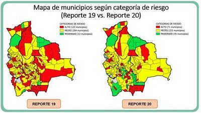 Baja de 123 a 71 el número de municipios con riesgo alto de contagios COVID-19