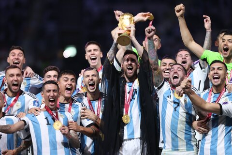 Argentina, campeona del Mundial de Qatar, recibirá un premio de 42 millones de dólares