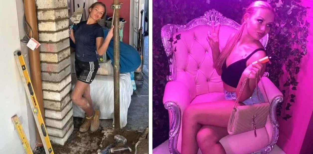 Francesca, la albañil viral: 'Todos piensan que tengo que ser modelo, pero dejé todo para trabajar en la construcción'