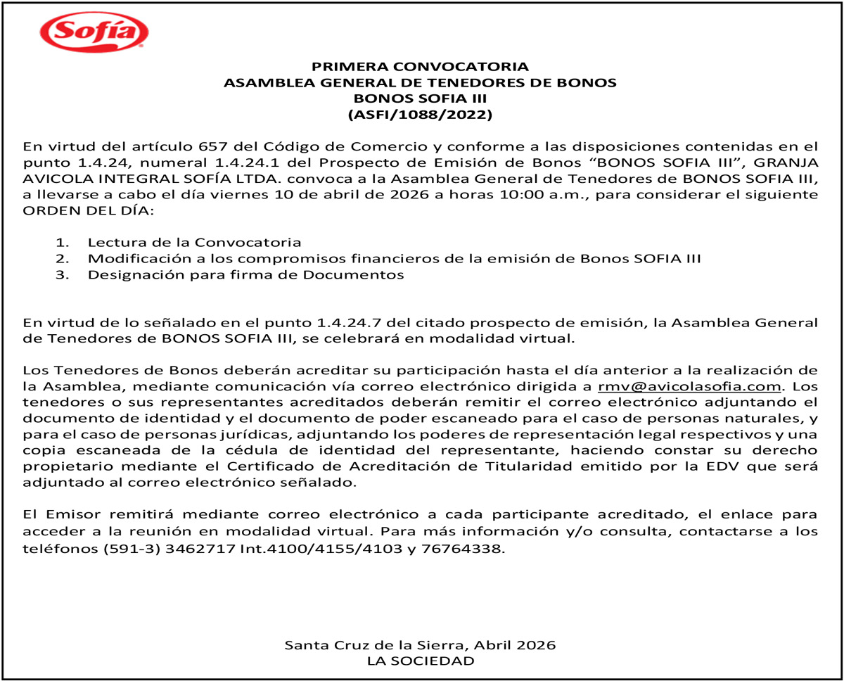 bonos-sofia-lll