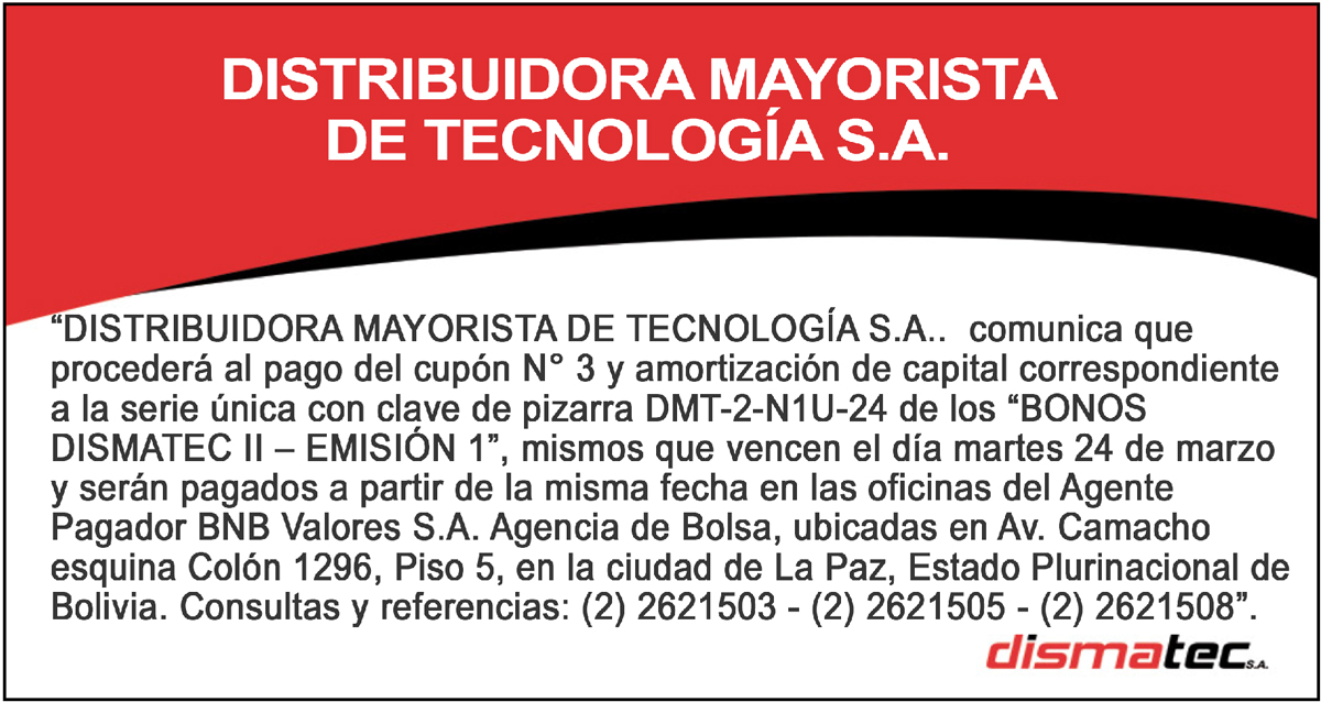 dismatec-cupon-3-emision-1