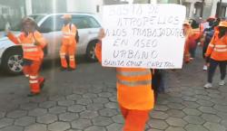 Trabajadores de Aseo Urbano de Santa Cruz exigen respeto y mejores condiciones