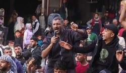 Miles de palestinos vuelven a protestar contra Hamás en Gaza