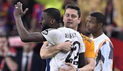 Rüdiger, sancionado con seis partidos; Lucas Vázquez con dos y Bellingham queda sin castigo tras la final de Copa