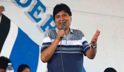 Evo denuncia presunto plan para detenerlo cuando marche a presentar su postulación