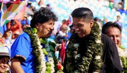 Evo Morales llama a la “reflexión” a Andrónico y le advierte que perderá en las elecciones