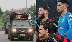 ¡Acto criminal! Disparan e intentan atracar a jugadores del Flamengo