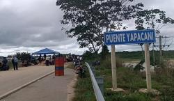 Levantan bloqueo en Yapacaní y dan cuarto intermedio hasta el viernes