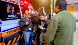 Arce denuncia que un médico fue apuñalado por salir a comprarse alimento en un punto de bloqueo