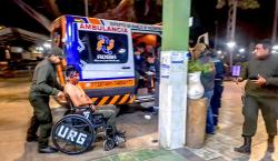 Violencia “evista” en Vinto deja policías y personal de salud heridos, además del ataque a una ambulancia