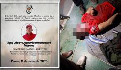 Un bombero es el tercer policía muerto por la violencia desatada por “evistas” en Llallagua