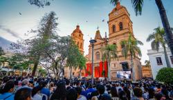 Corpus Christi: la iglesia Católica lista para recibir a miles de fieles en la Plaza 24 de Septiembre