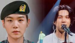 ¡BTS está completo! Suga termina el servicio militar