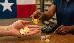 Un estado de EE.UU. acepta oro como forma de pago en compras diarias