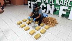 Secuestran 15 paquetes de droga camufladas en encomienda de oca en la Terminal Bimodal de Santa Cruz