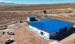 Construcción del Centro de Transformación Industrial de Alimentos en Umala llega al 50% de avance
