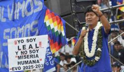 “Andrónico no nos representa”: Evistas instan a un voto nulo en las elecciones generales