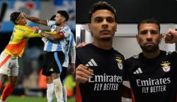 “Vamos a ver quién es más viejo ahora”: la bienvenida de Otamendi a Richard Ríos en Benfica