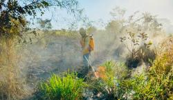 Santa Cruz reporta 3.494 focos de calor y un incendio en Puerto Suárez