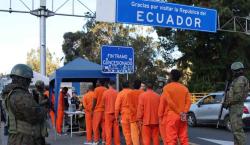 Ecuador deporta a más de 800 presos colombianos
