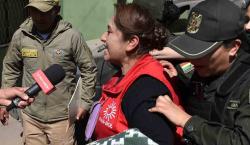 Justicia ordena prisión preventiva para Ruth Nina en una cárcel de Cochabamba