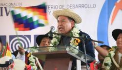 Choquehuanca recuerda al “hermano Evo” y pide defender el proceso de cambio