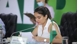 Paola Aguirre confirma su apoyo a Tuto y culpa al entorno de Camacho por su alejamiento de Creemos