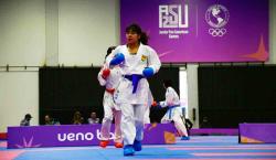 Unzueta logra el tercer bronce en karate para Bolivia en los Panamericanos