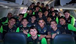 La Verde cierra prácticas y parte a Colombia