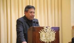 Choquehuanca considera que “cumplió sus funciones” y anuncia que dará recomendaciones al Vice electo