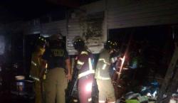 Incendio consumió seis casetas en el mercado nuevo La Ramada