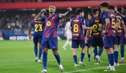 Barcelona golea al Getafe con un doblete de Ferran Torres y otro gol de Dani Olmo