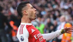 Un golazo de Martinelli en tiempo de adición da el empate al Arsenal ante el City