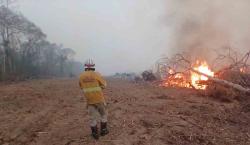 Bolivia reporta 435 focos de calor y seis incendios activos en Beni y Santa Cruz