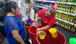 Desde Cotoca a Expocruz: Luz de Vida ofrece productos de limpieza a precios de feria