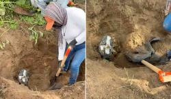 Hallan 61 bolsas con restos humanos en un “cementerio clandestino” en México