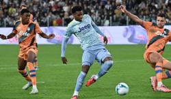 La Juventus, con gol del colombiano Cabal, empata 1-1 en casa ante Atalanta