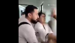 Diana Romero, esposa de Lara y diputada electa, se enfrenta a golpes con disidentes en Santa Cruz