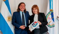Personero del PDC se reúne con la Ministra de Seguridad de Milei