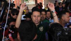 Edman Lara votó en Santa Cruz: “Crean en Dios que hoy día vamos a ganar”