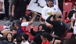 Desde armas blancas hasta muletas: impactante pelea entre barras de Colo Colo