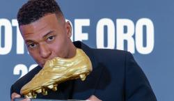 Mbappé luce la Bota de Oro: “Gracias a mis compañeros por sacar la mejor versión de Kylian”