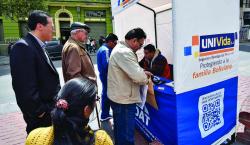 Univida arranca la venta del SOAT 2026 a través de puntos fijos en toda Bolivia