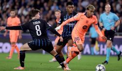 Yamal evita el papelón del Barcelona en el empate ante el Brujas