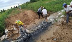 Inician trabajos de contención en Pailas y en San Pedro se inundan cultivos por falta de defensivos