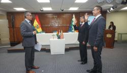 Ministro de Economía posesiona viceministros y anuncia ajustes al PGE 2026